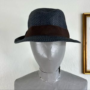 Banana Republic Straw Hat Blue